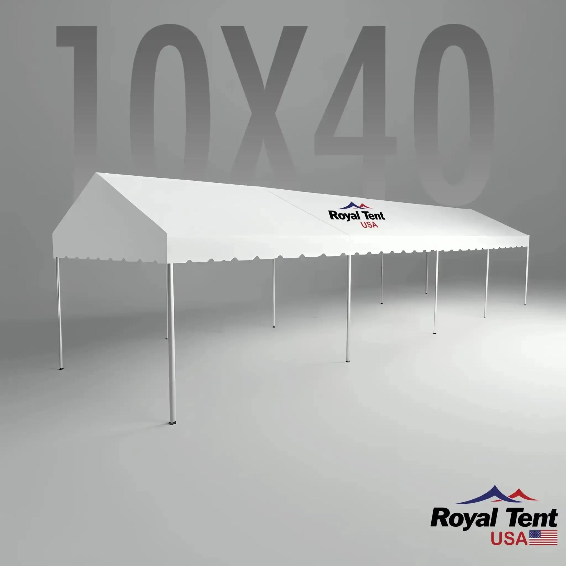 A-Frame Tent 10x40ft (3x12m) Royal Tent USA