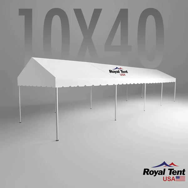 A-Frame Tent 10x40ft (3x12m) Royal Tent USA