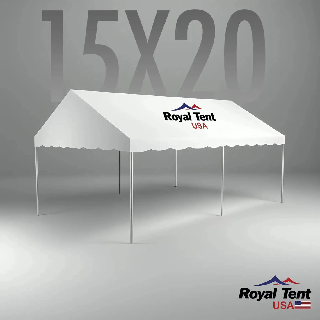 A-Frame Tent 15x20ft (4.5x6m) (CN) Royal Tent USA