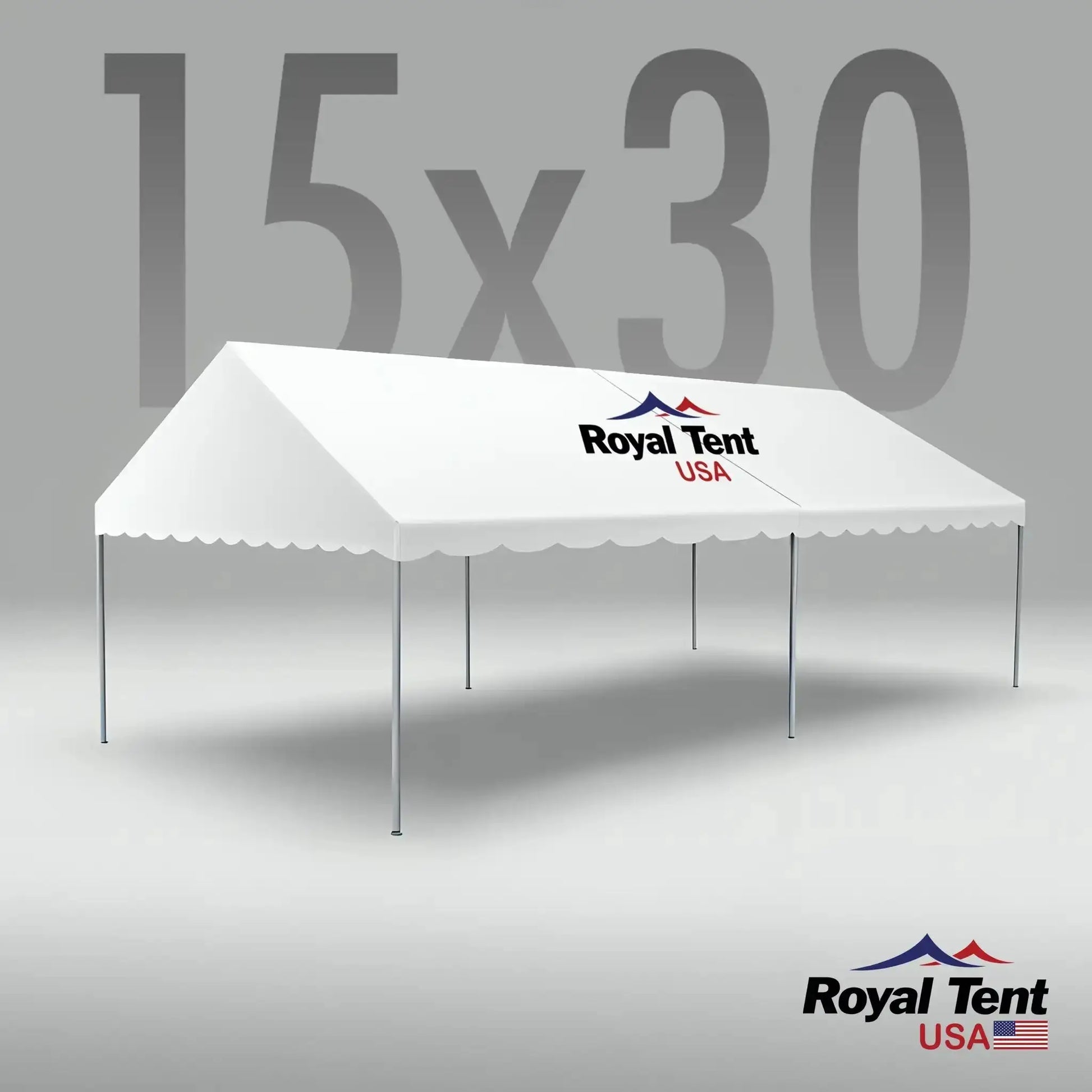 A-Frame Tent 15x30ft (4.5x9m) Royal Tent USA