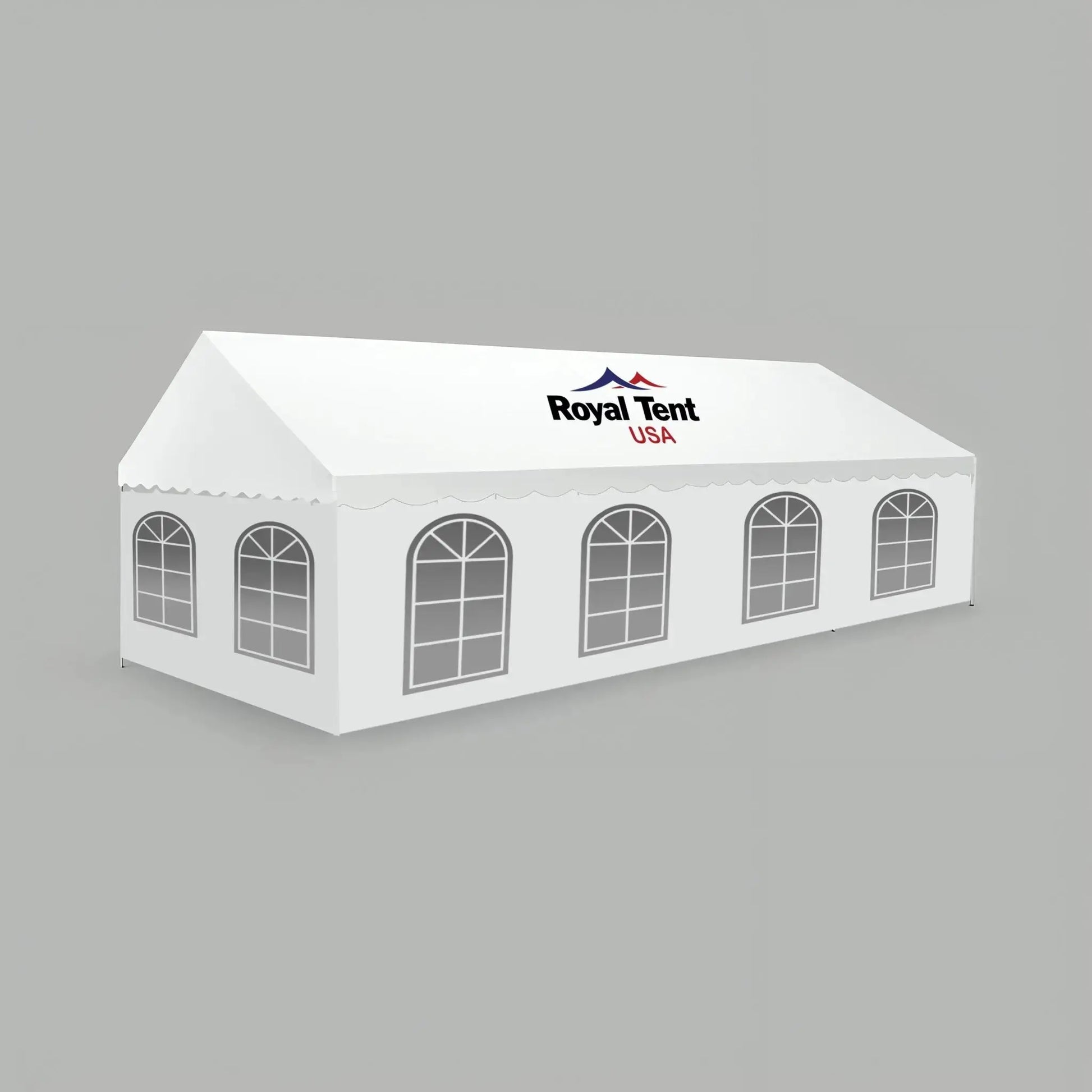 15' x 40' West Coast Frame Tent, 1 Piece Tent Top, Complete Royal Tent USA