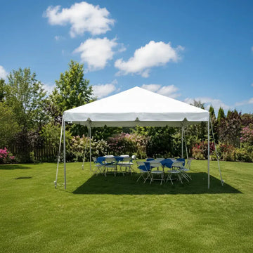 15' x 15' West Coast Frame Tent, 1 Piece Tent Top, Complete Royal Tent USA