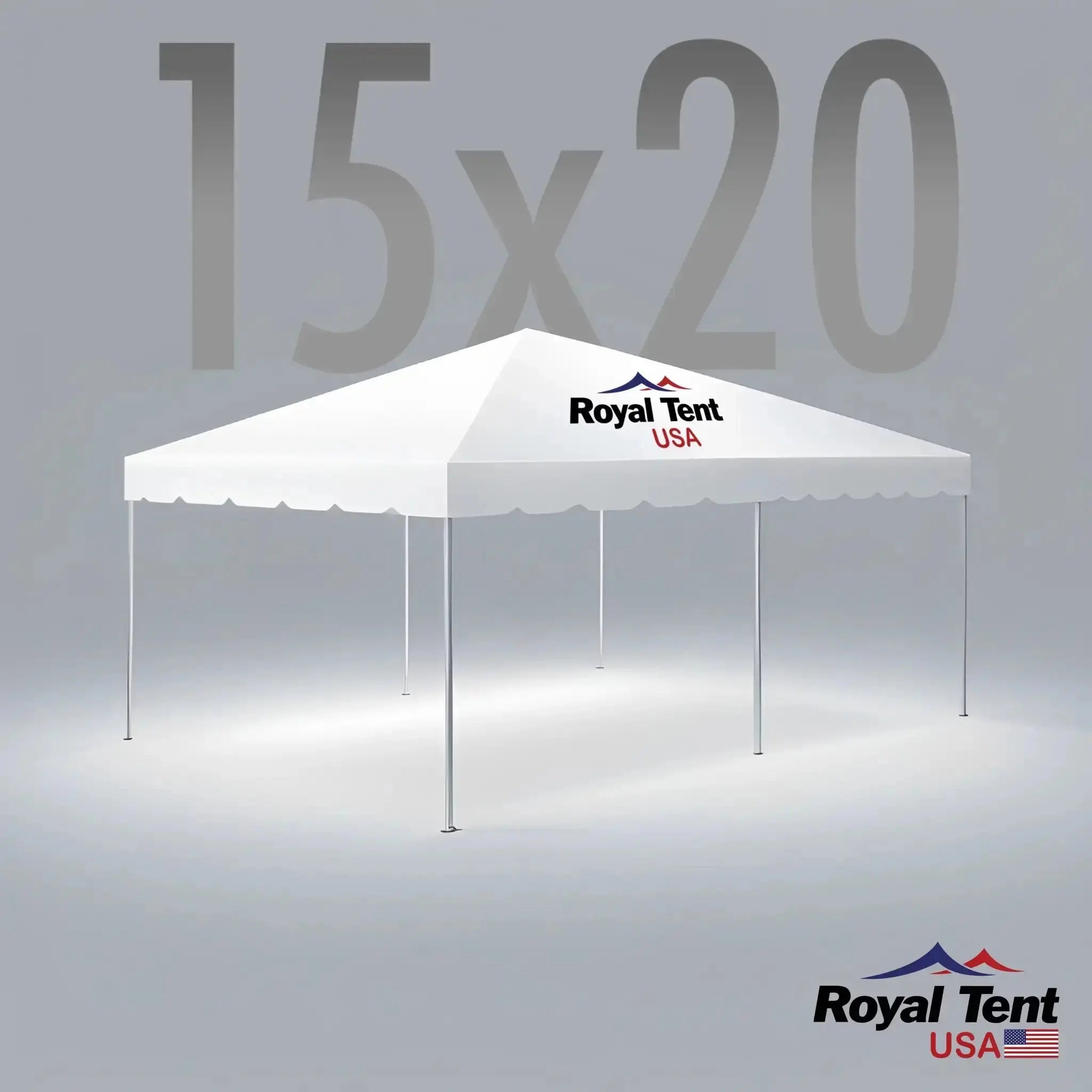 West Coast Frame Tent 15x20ft (4.5x6m) Royal Tent USA
