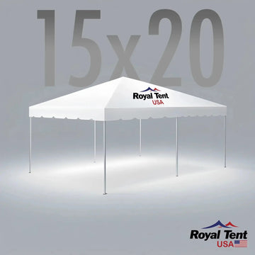 West Coast Frame Tent 15x20ft (4.5x6m) Royal Tent USA