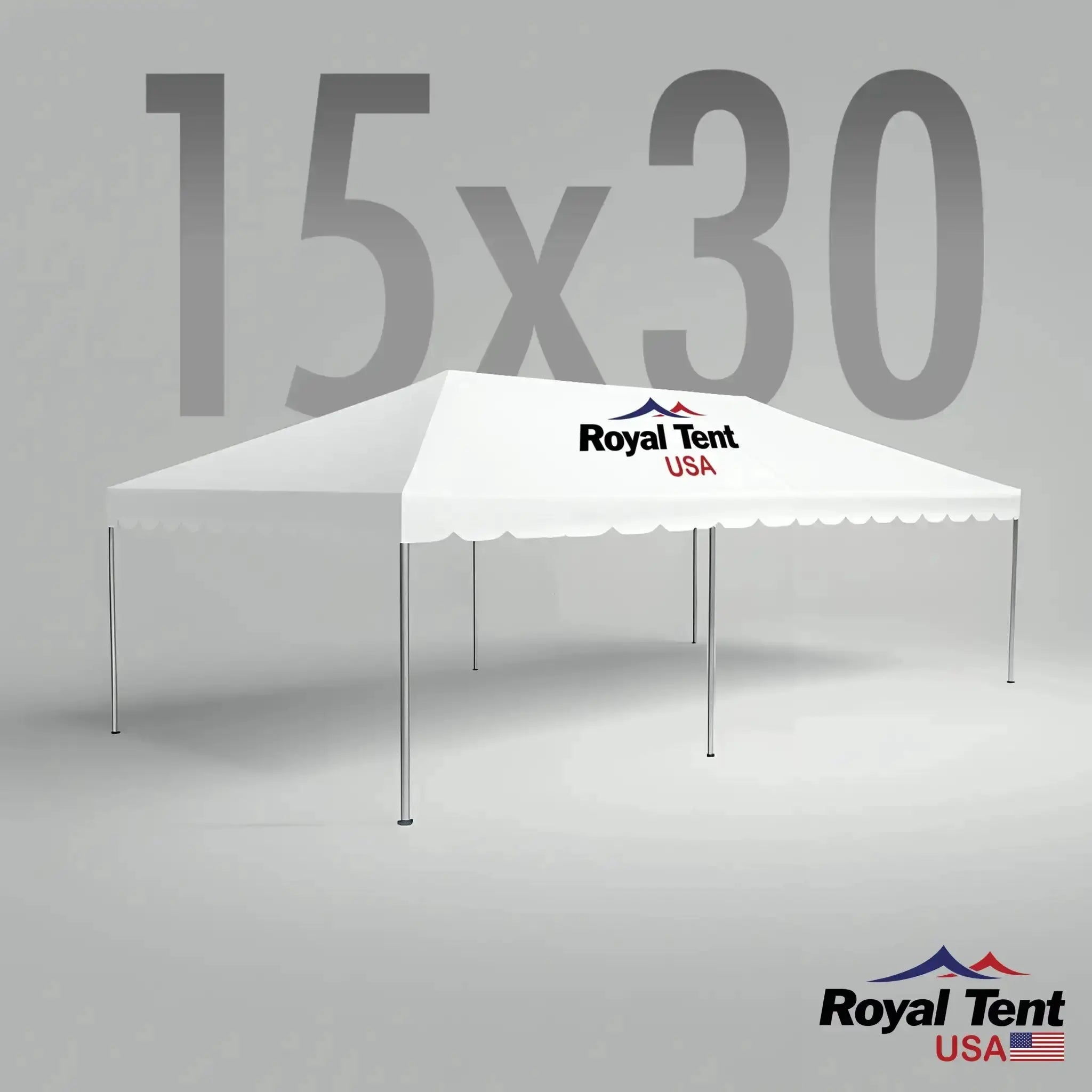 West Coast Frame Tent 15x30ft (4.5x9m) Royal Tent USA
