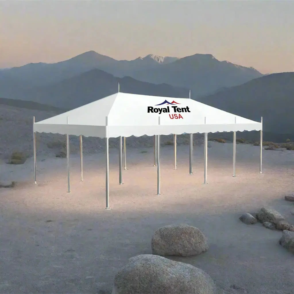 Classic Pole Tent 15x30ft (4.5x9m) Royal Tent USA