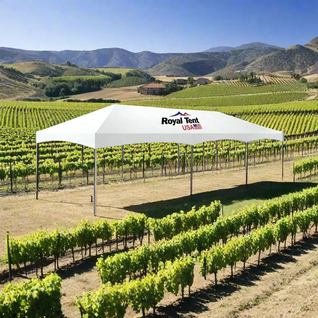 Royal Series Frame Tent 15x40ft (4.5x12m) Royal Tent USA