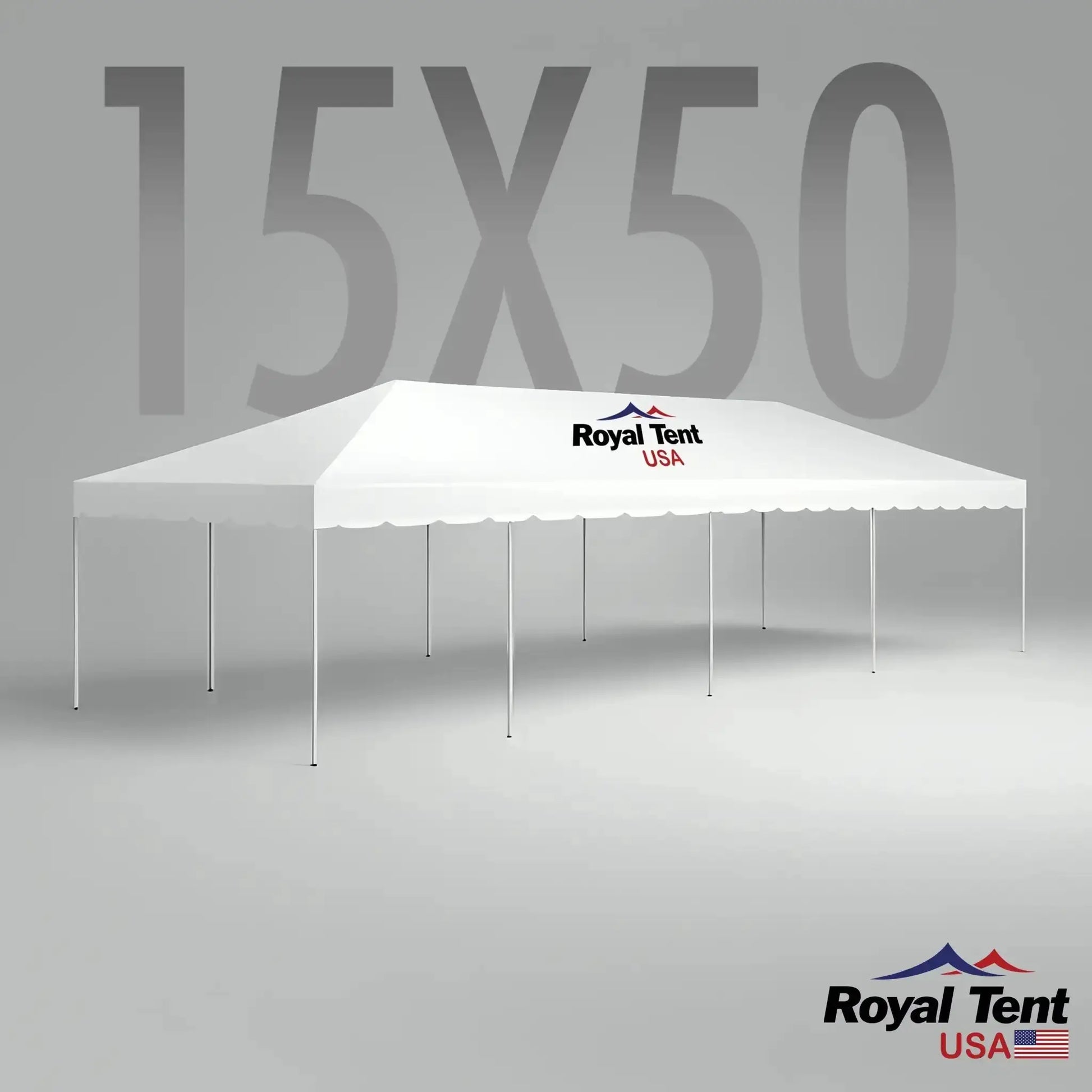West Coast Frame Tent 15x50ft (4.5x15m) Royal Tent USA