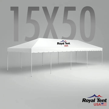 West Coast Frame Tent 15x50ft (4.5x15m) Royal Tent USA