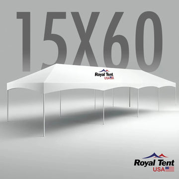 Royal Series Frame Tent 15x60ft (4.5x18m) Royal Tent USA