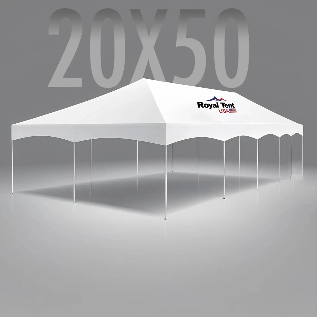 Royal Series Frame Tent 20x50ft (6x15m) Royal Tent USA
