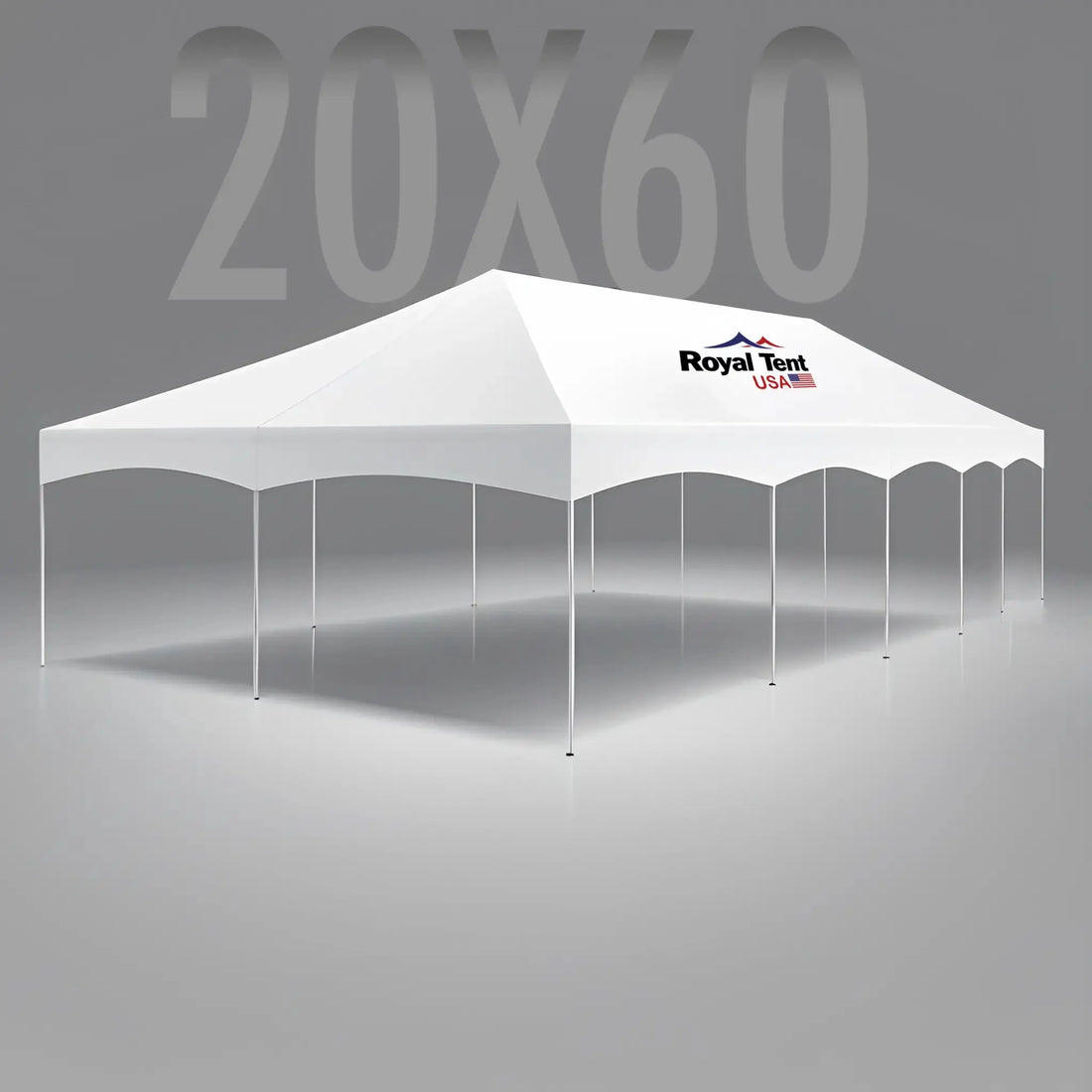 Royal Series Frame Tent 20x60ft (6x18m) Royal Tent USA