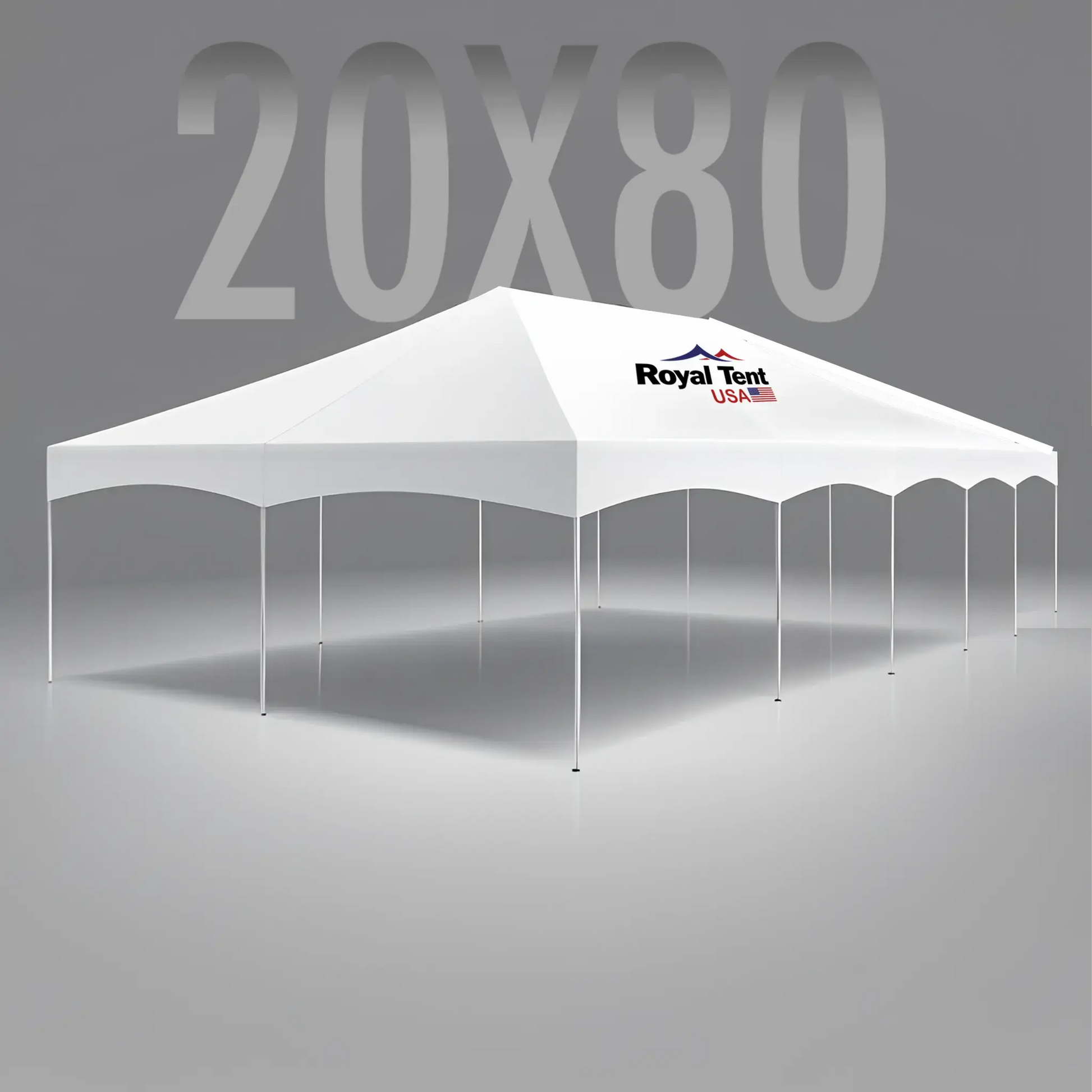 Royal Series Frame Tent 20x80ft (6x18m) Royal Tent USA