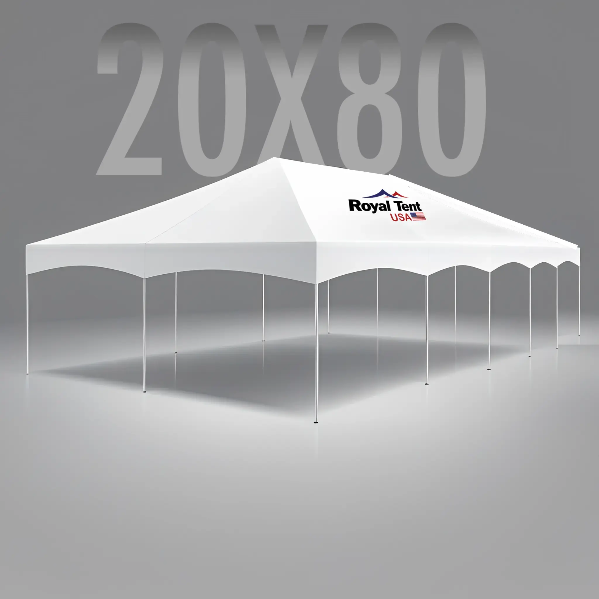 Royal Series Frame Tent 20x80ft (6x18m) Royal Tent USA