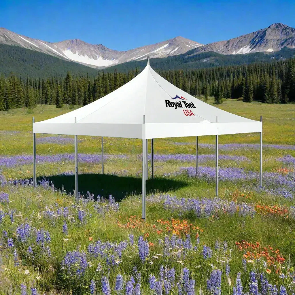 High Peak Pole Tent 20x20ft (6x6m) Royal Tent USA