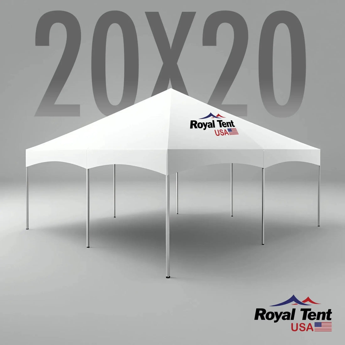 West Coast Frame Tent 20x20ft (6x6m) Royal Tent USA