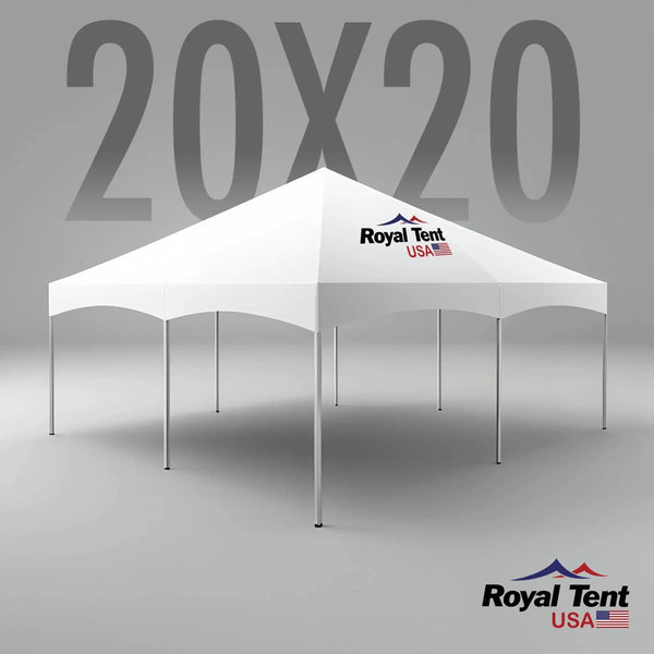 West Coast Frame Tent 20x20ft (6x6m) Royal Tent USA