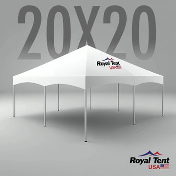 West Coast Frame Tent 20x20ft (6x6m) Royal Tent USA