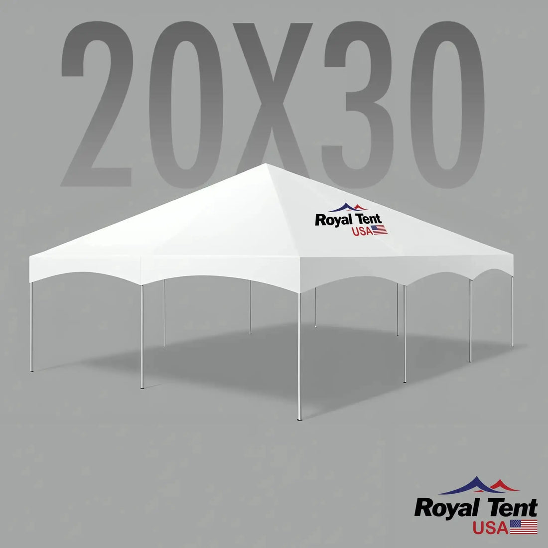 Royal Series Frame Tent 20x30ft (6x9m) Royal Tent USA