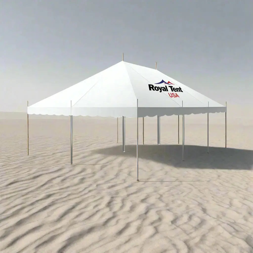 Classic Pole Tent 20x30ft (6x9m) Royal Tent USA