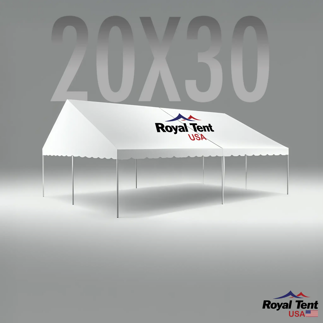 A-Frame Tent 20x30ft (6x9m) Royal Tent USA