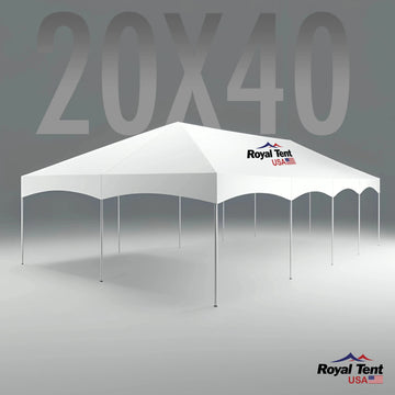 Royal Series Frame Tent 20x40ft (6x12m) Royal Tent USA