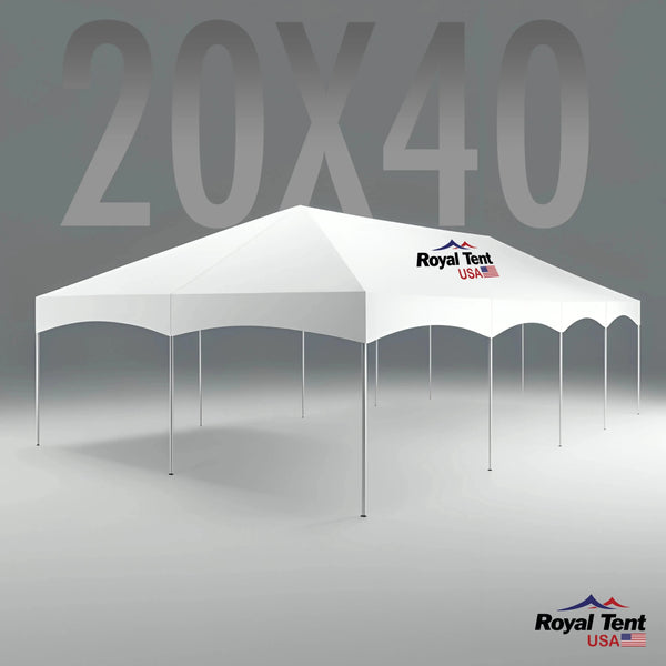 Royal Series Frame Tent 20x40ft (6x12m) Royal Tent USA