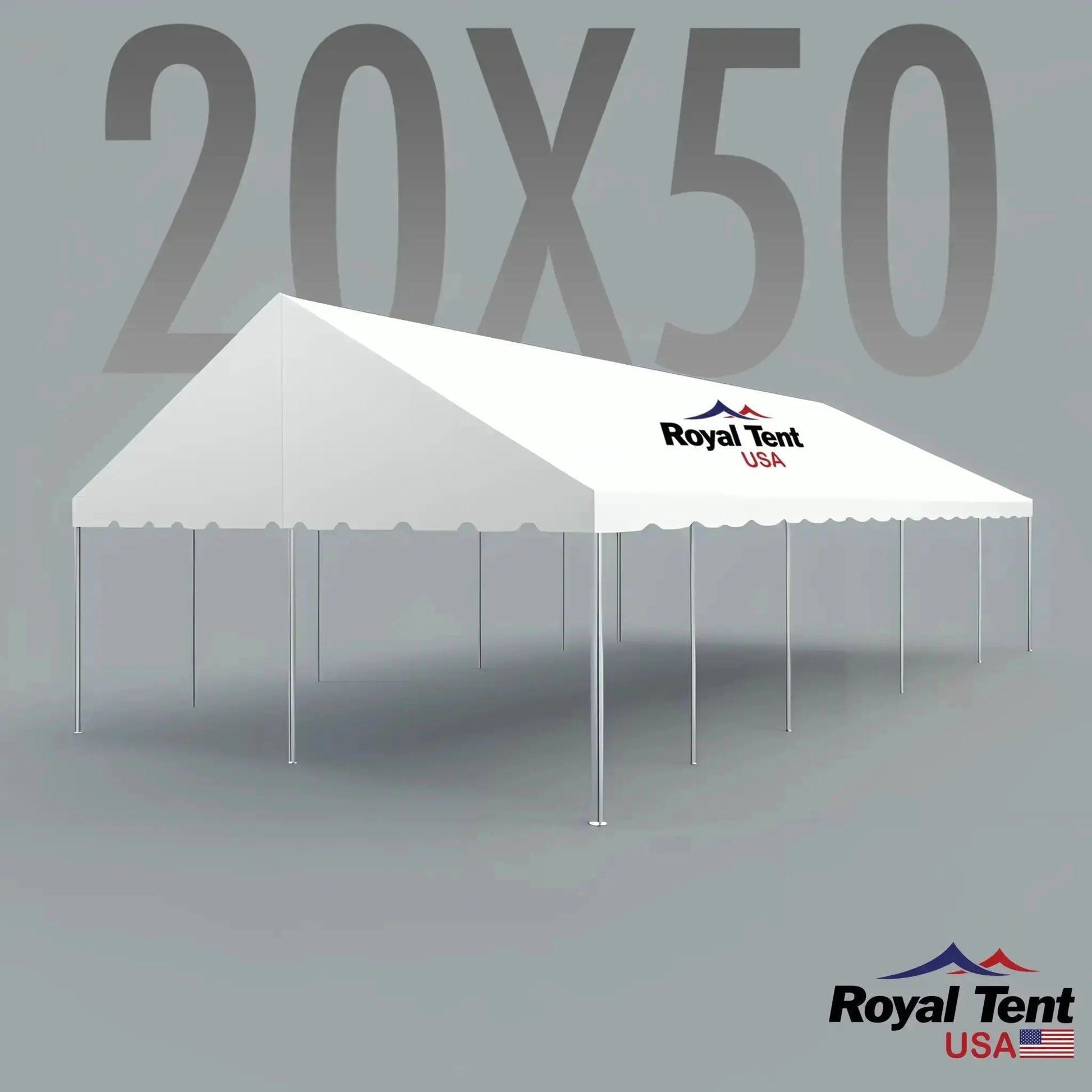 A-Frame Tent 20x50ft (6x15m) Royal Tent USA