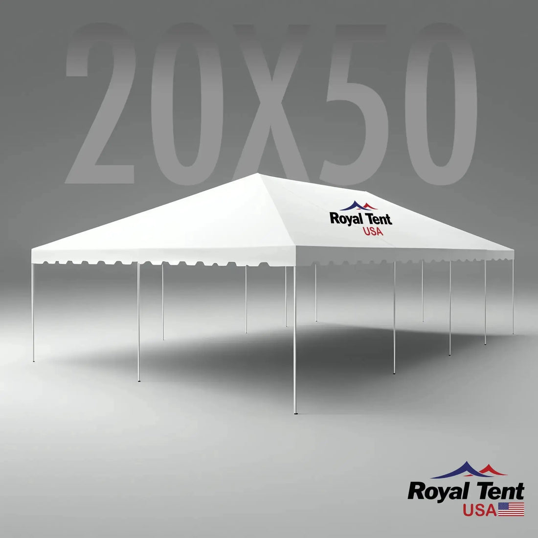 West Coast Frame Tent 20x50ft (6x15m) Royal Tent USA