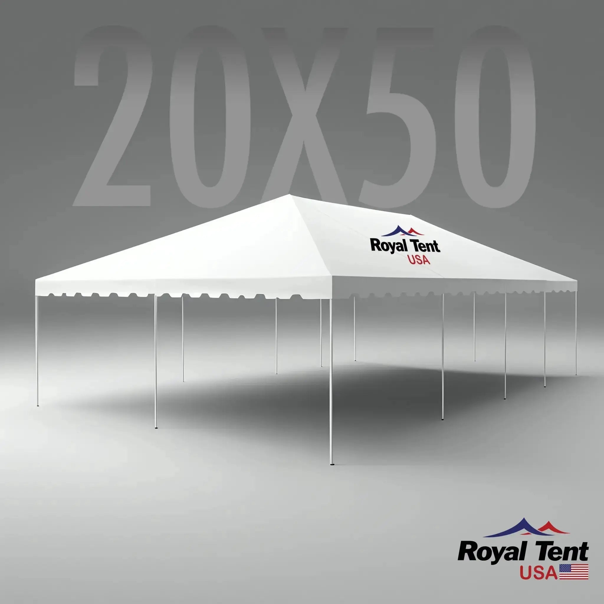 West Coast Frame Tent 20x50ft (6x15m) Royal Tent USA