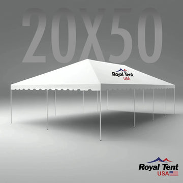 West Coast Frame Tent 20x50ft (6x15m) Royal Tent USA