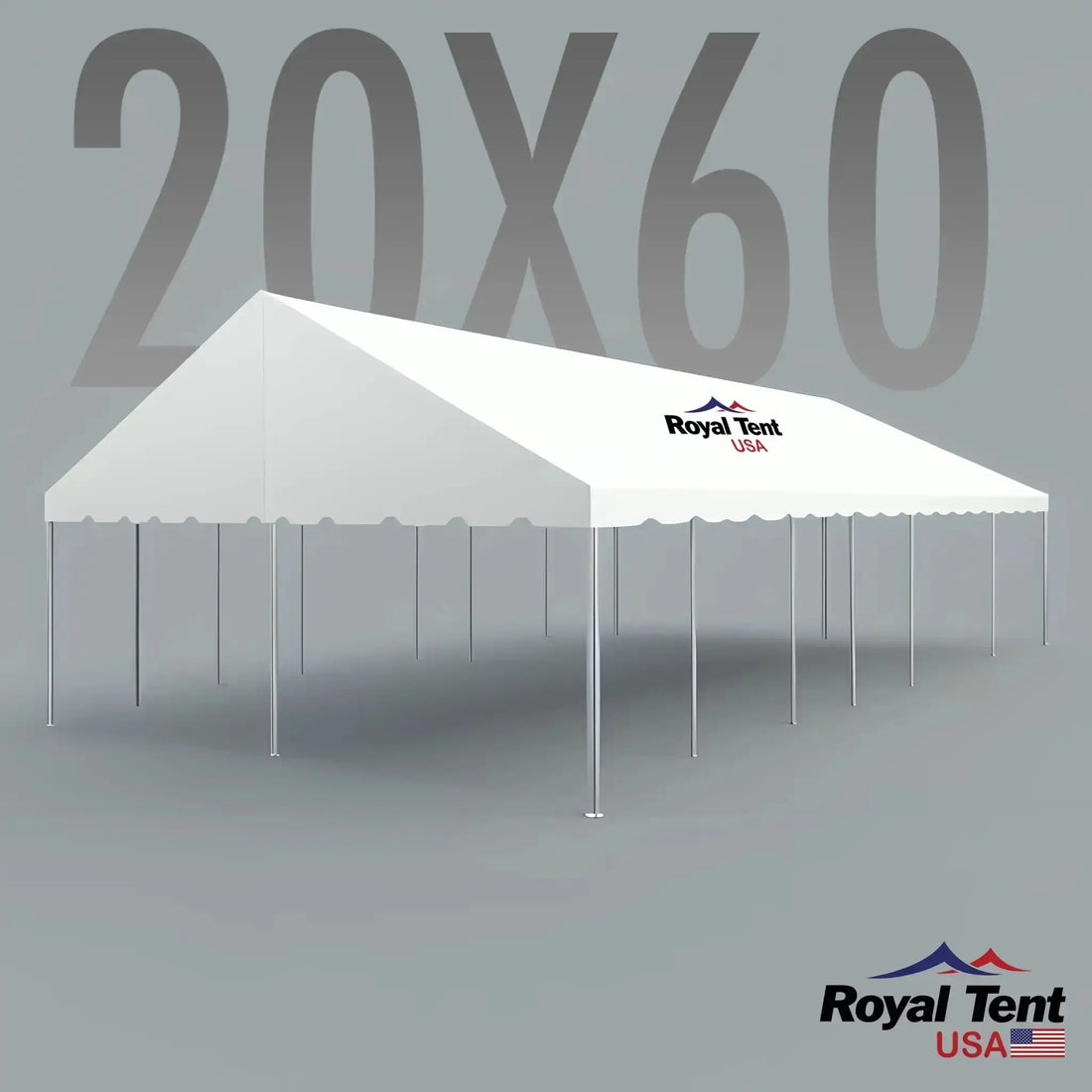 A-Frame Tent 20x60ft (6x18m) Royal Tent USA