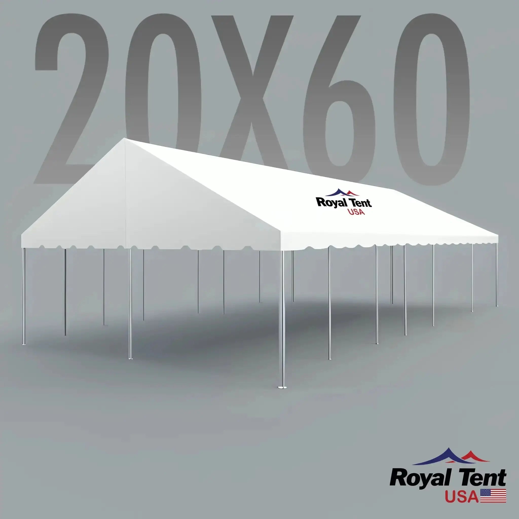 A-Frame Tent 20x60ft (6x18m) Royal Tent USA