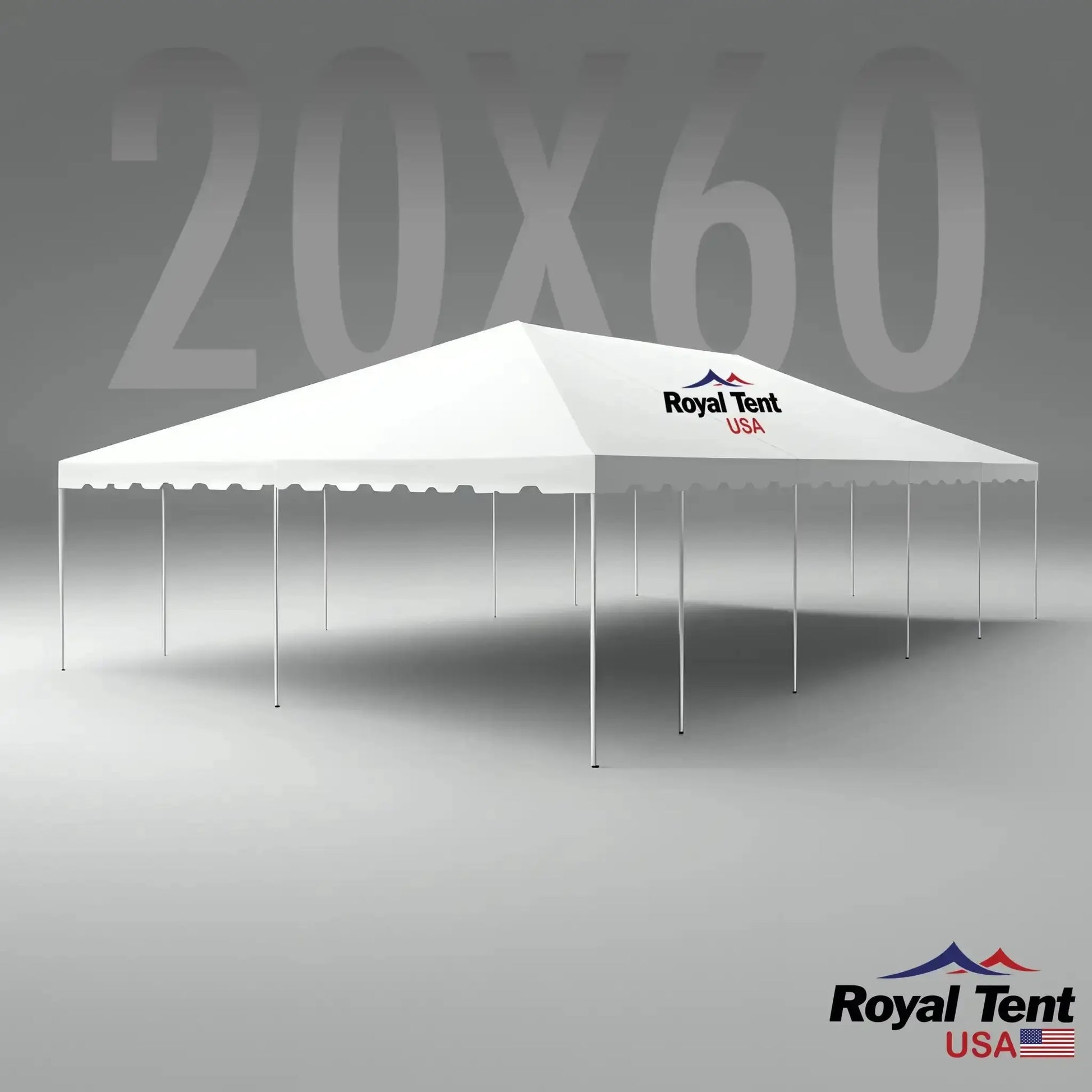 West Coast Frame Tent 20x60ft (6x18m) Royal Tent USA