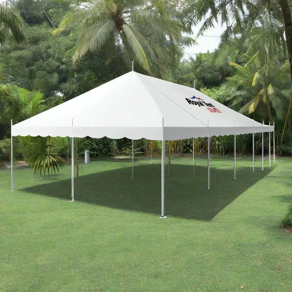 Classic Pole Tent 20x60ft (6x18m) Royal Tent USA
