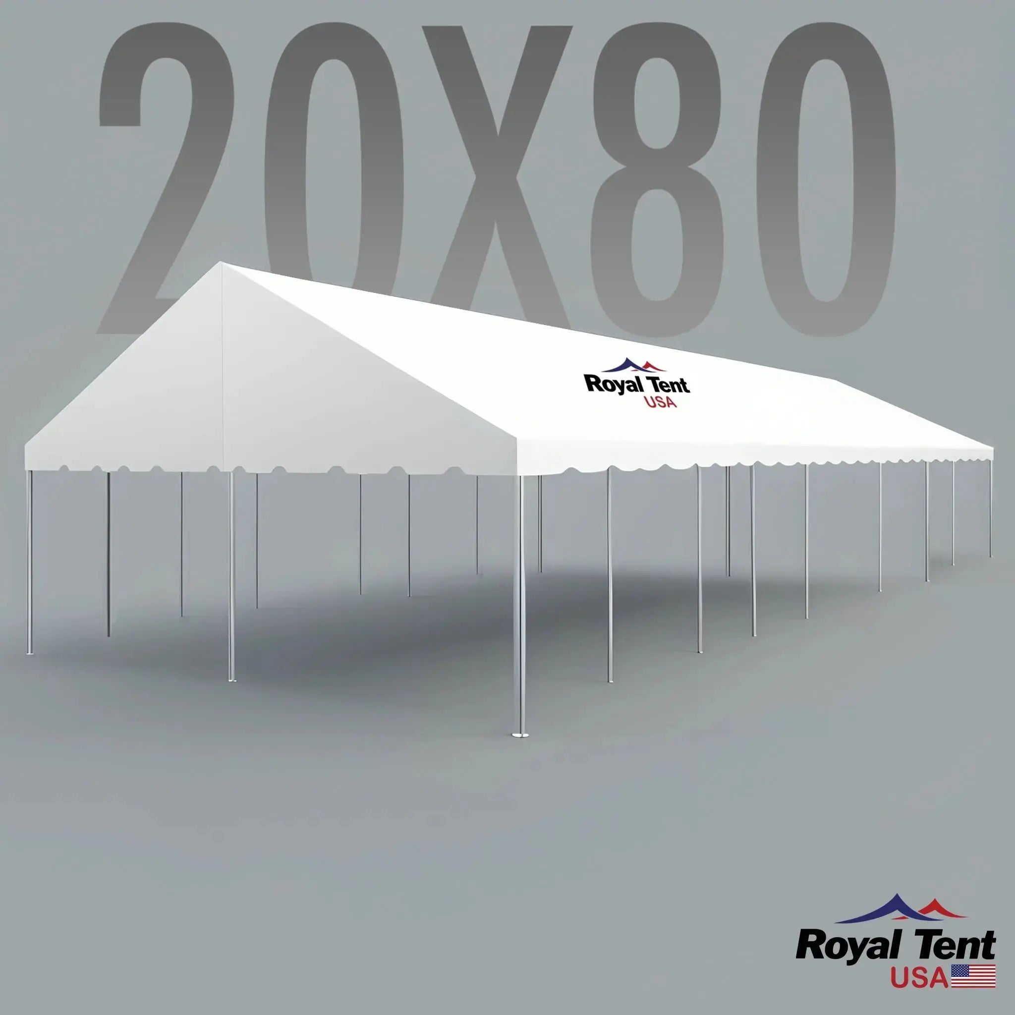 A-Frame Tent 20x80ft (6x24m) Royal Tent USA