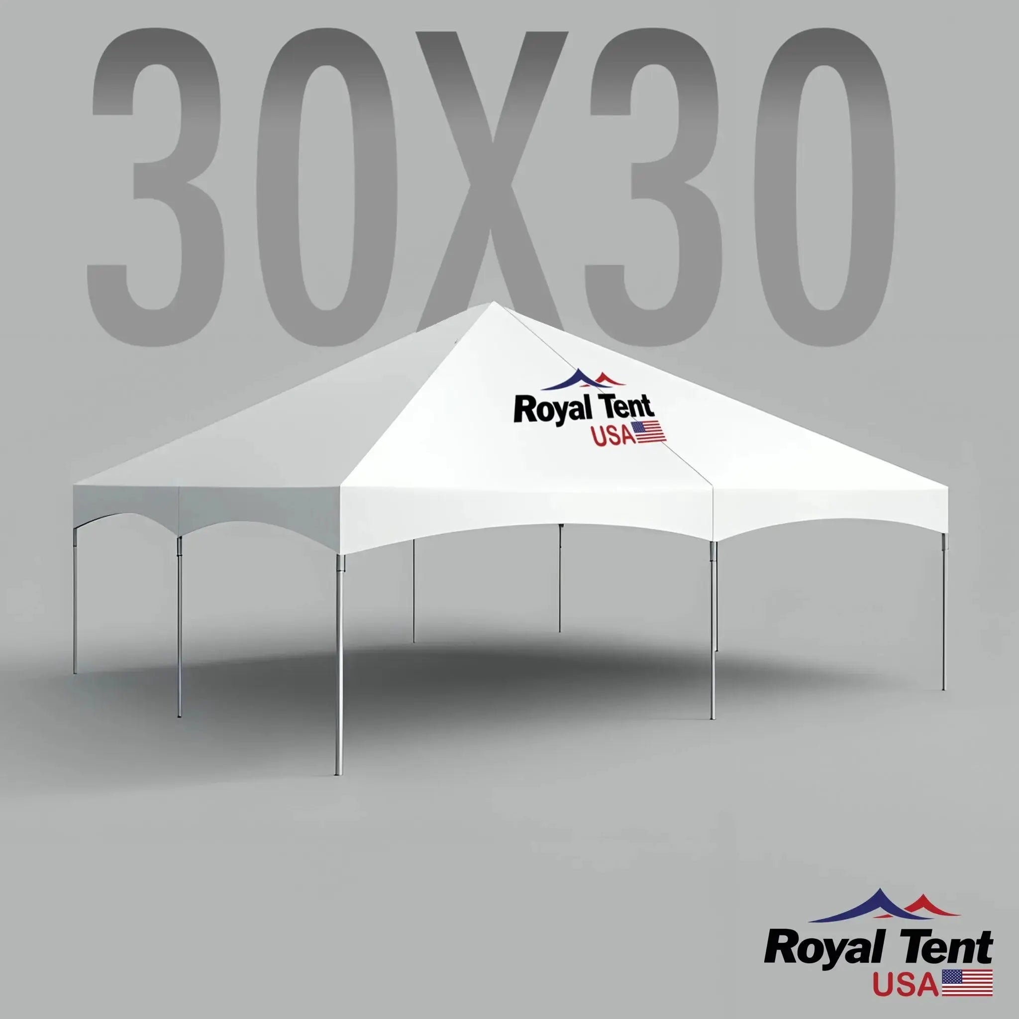 Royal Series Frame Tent 30x30ft (9x9m) Royal Tent USA