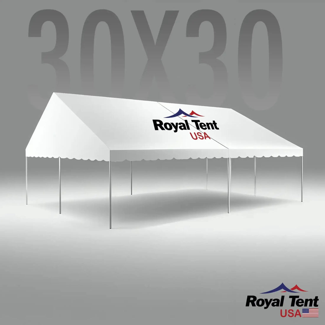 A-Frame Tent 30x30ft (9x9m) Royal Tent USA