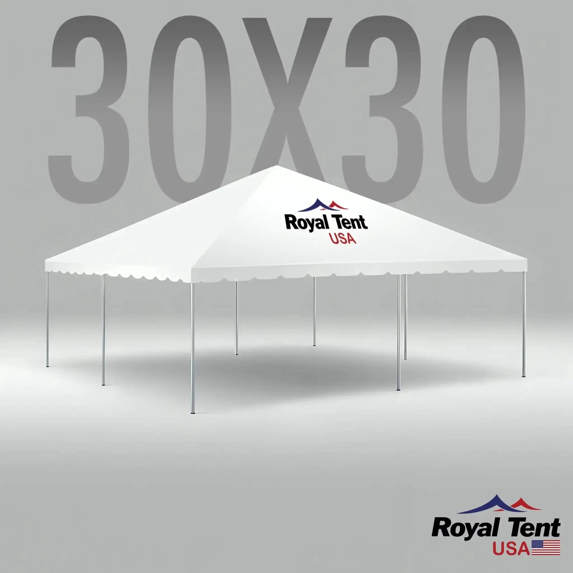 West Coast Frame Tent 30x30ft (9x9m) Royal Tent USA