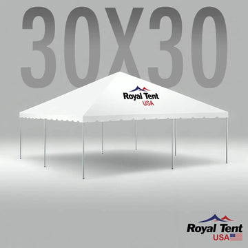 West Coast Frame Tent 30x30ft (9x9m) Royal Tent USA