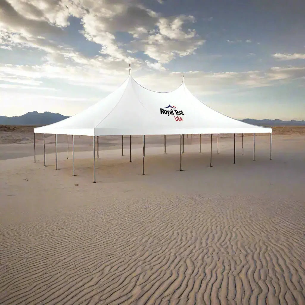 High Peak Pole Tent 30x40ft (9x12m) Royal Tent USA
