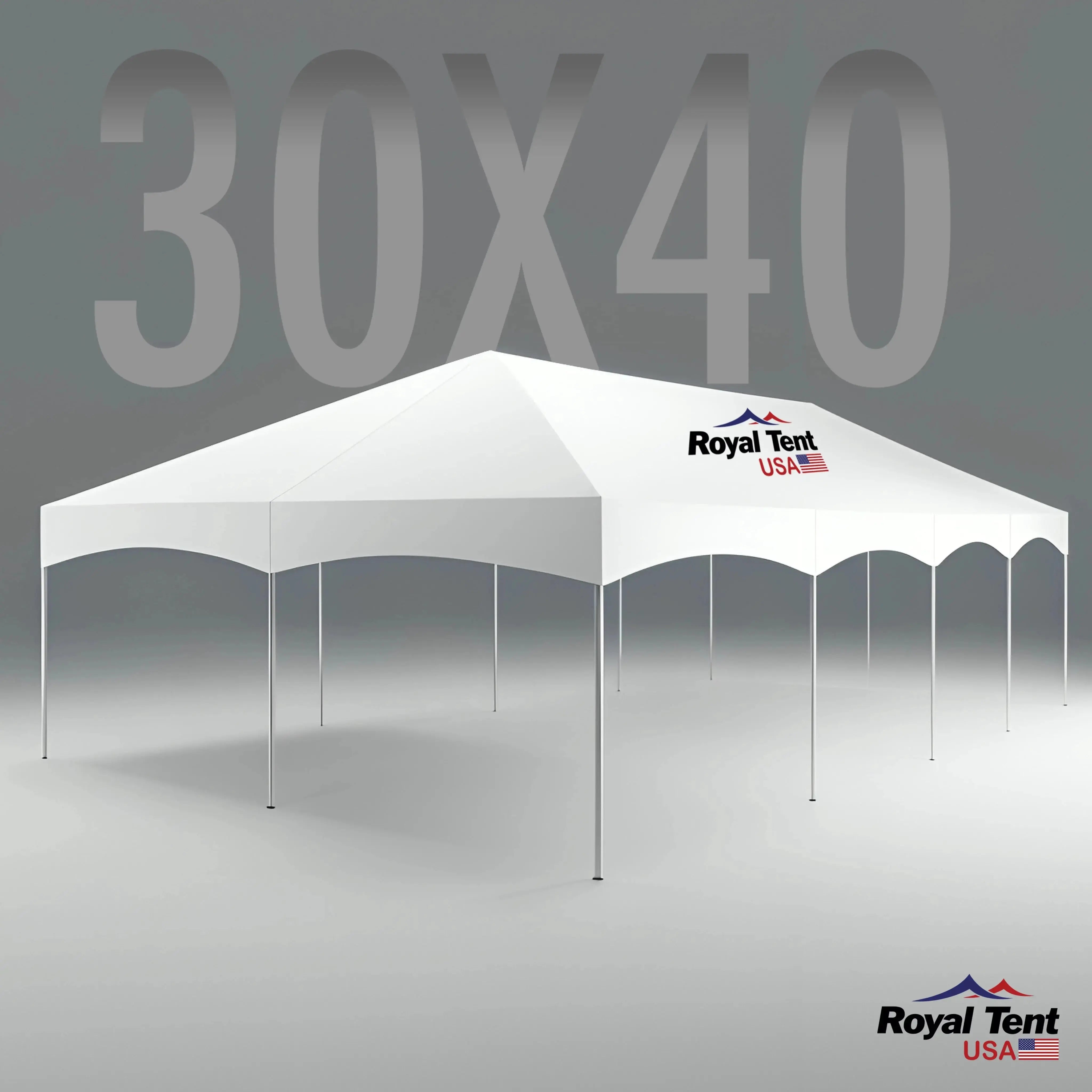Royal Series Frame Tent 30x40ft (9x12m) Royal Tent USA
