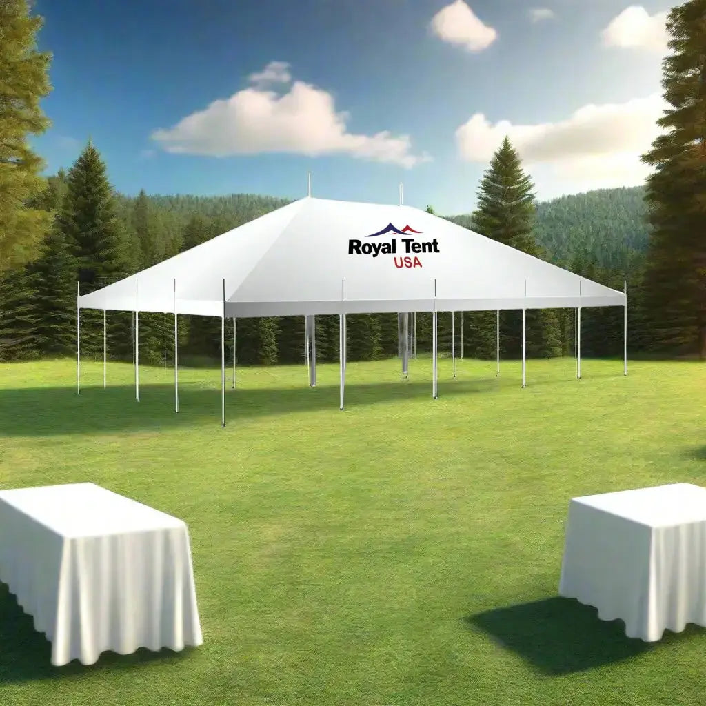 Classic Pole Tent 30x40ft (9x12m) Royal Tent USA