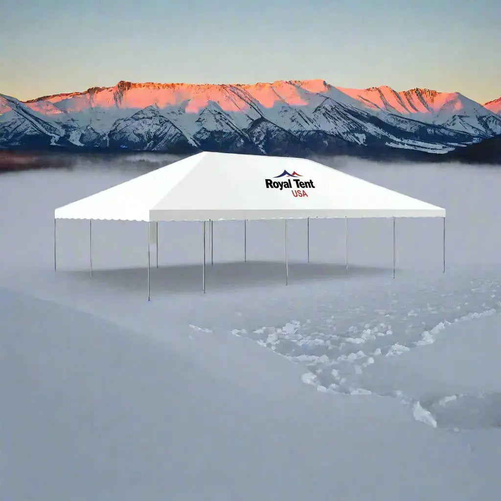 West Coast Frame Tent 30x50ft (9x15m) Royal Tent USA