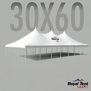 High Peak Pole Tent 30x60ft (9x18m) Royal Tent USA