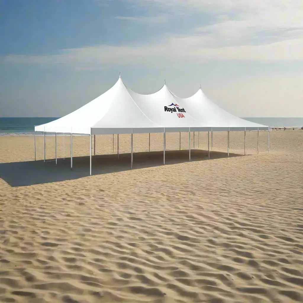 High Peak Pole Tent 30x60ft (9x18m) Royal Tent USA