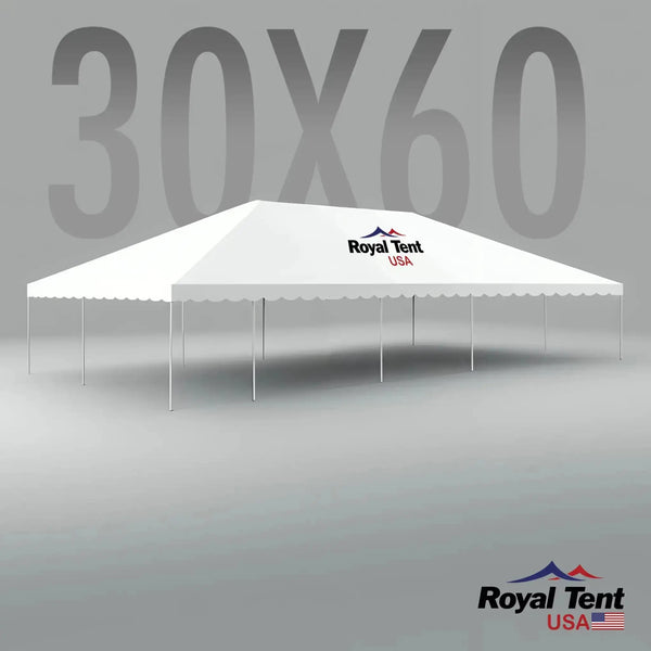 West Coast Frame Tent 30x60ft (9x18m) Royal Tent USA