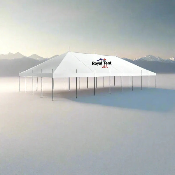 Classic Pole Tent 30x60ft (9x18m) Royal Tent USA