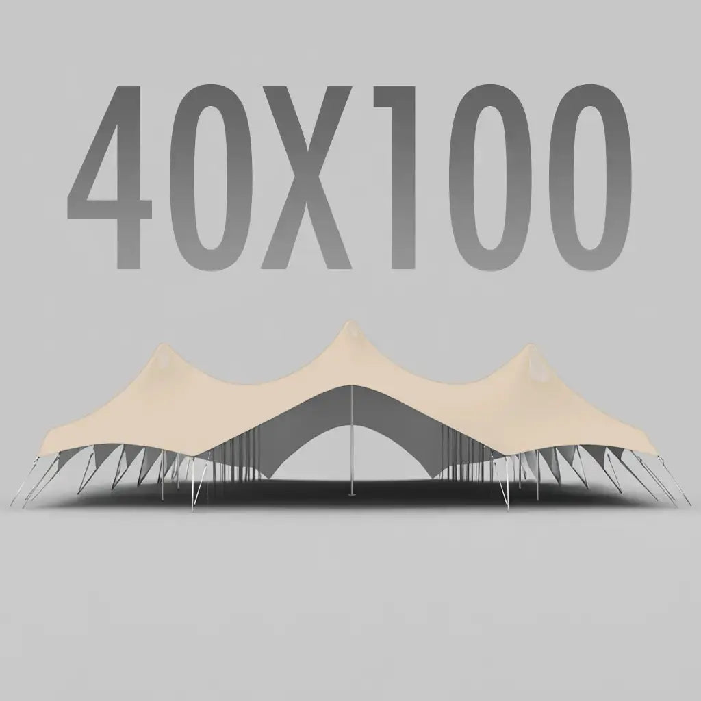 Stretch Tent 40ftx100ft Royal Tent USA