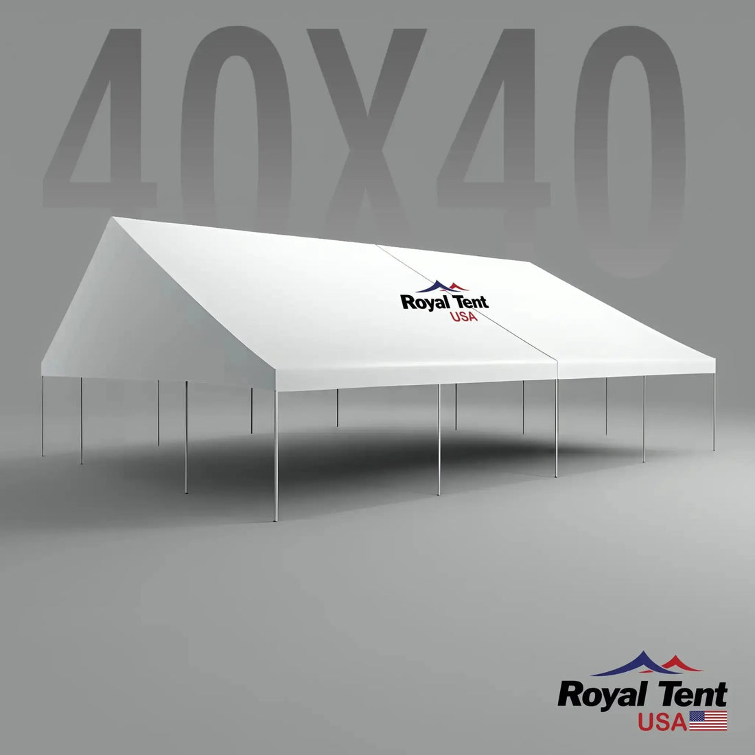 A-Frame Tent 40x40ft (12x12m) Royal Tent USA